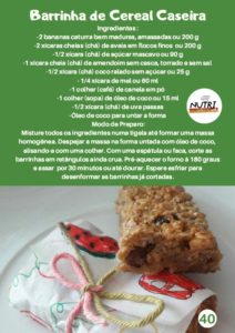 como fazer barra de cereal