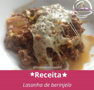 Receita de Lasanha de Berinjela