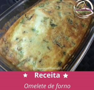 Receita de Omelete de Forno