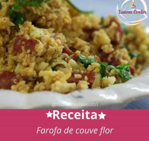 Farofa de Couve Flor