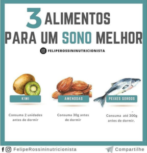 3 Alimentos para um Sono Melhor