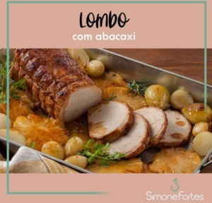 Lombo com Abacaxi
