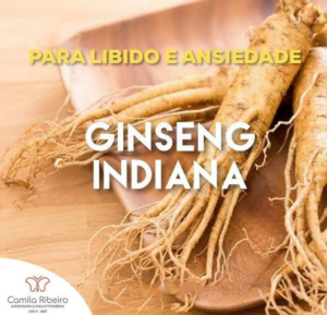 Para Libido e Ansiedade - Ginseng Indiana