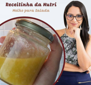 reicetinha da nutri molho para salada