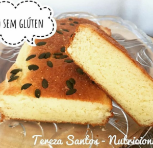 pao sem gluten feito no liquidificador