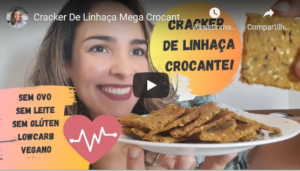 Cracker De Linhaça Mega Crocante