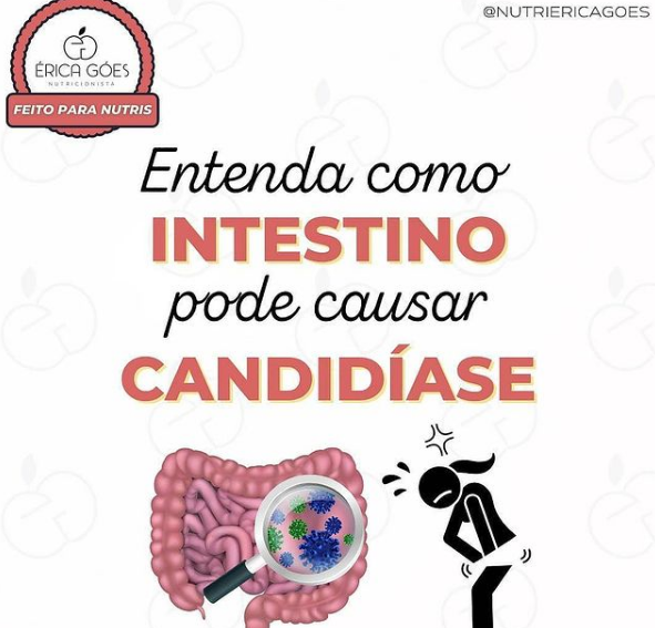 entenda como intestino pode causar candidiase