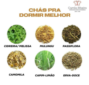 Chás para Dormir Melhor