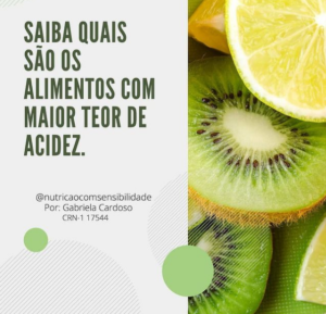 19 saiba quais sao os alimentos com maior teor de acidez