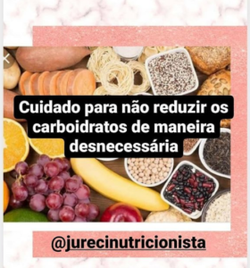 21 cuidado para nao reduzir os carboidratos de maneira desnecessaria