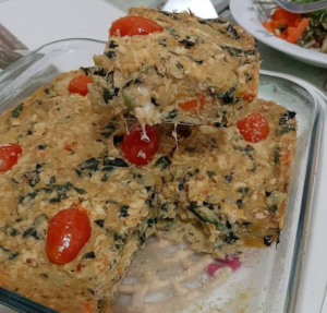 Torta de Legumes com Ora-Pro-Nóbis