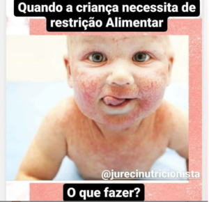 O que Fazer quando a Criança necessita de Restrição Alimentar