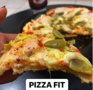 receita de pizza fit