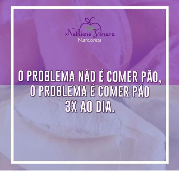 O Problema não é Comer o Pão