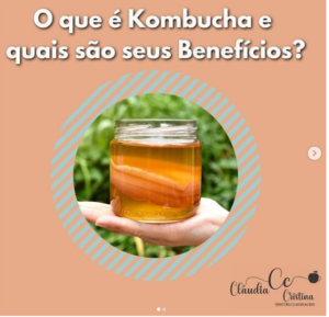 o que é kombucha
