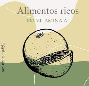 alimentos ricos em vitamina a