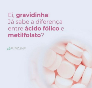 Diferença entre Ácido Fólico e Metilfolato