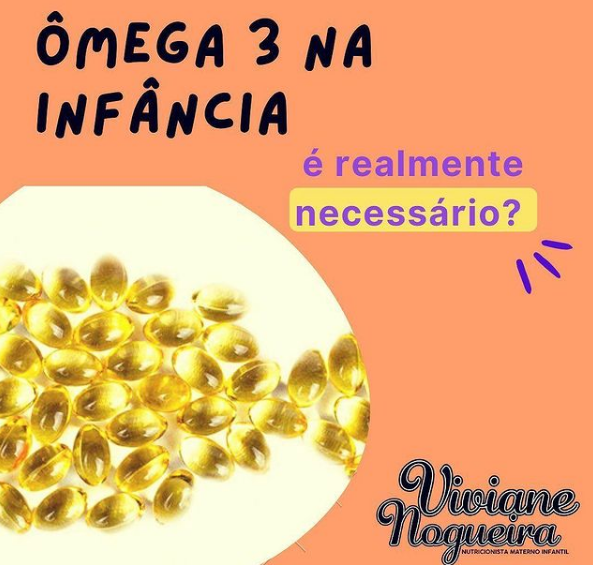 omega 3 na infancia