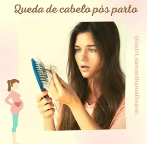 queda de cabelo pos parto