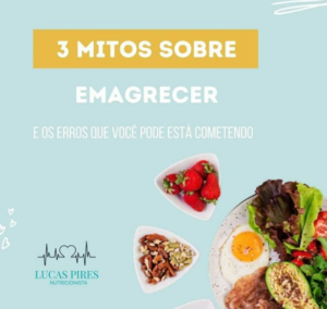 3 mitos sobre emagrecer