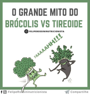 O Grande Mito do Brócolis Vs Tireoide