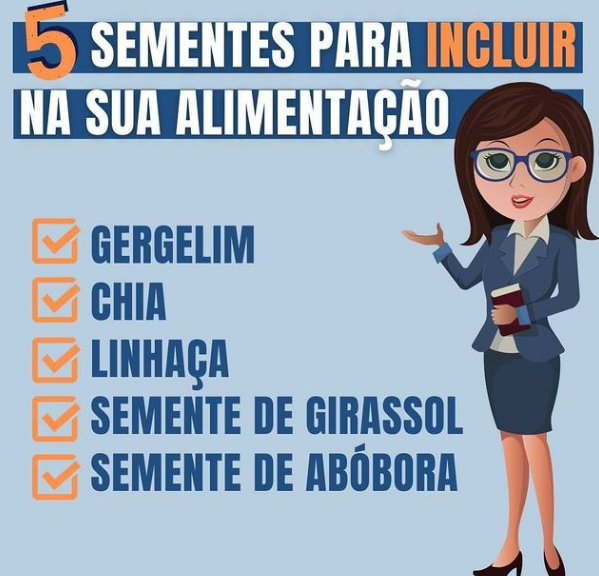 Sementes para Incluir na sua Alimentação