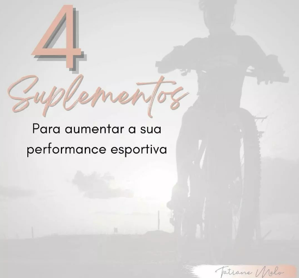 4 Suplementos para Aumentar Performance Esportiva
