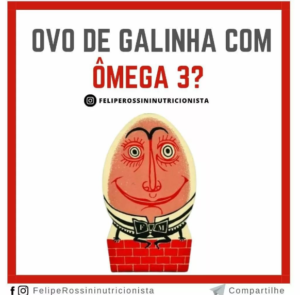 Ovo de Galinha com Ômega 3?