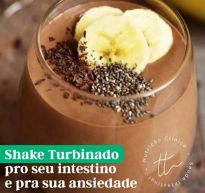 Shake para Intestino e Ansiedade
