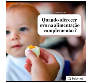 Quando Oferecer Ovo na Alimentação Complementar?