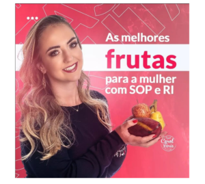 As Melhores Frutas para a Mulher com SOP e RI