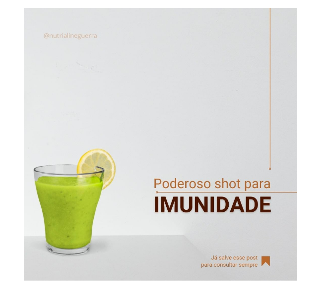 Poderoso Shot para Imunidade
