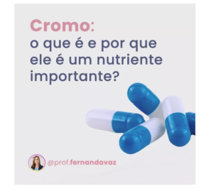 Cromo - O que é e por que ele é um nutriente importante?