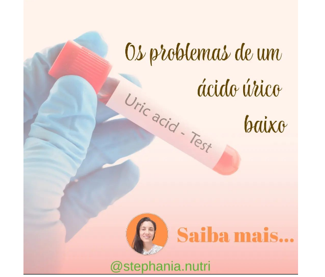os problemas de um acido urico