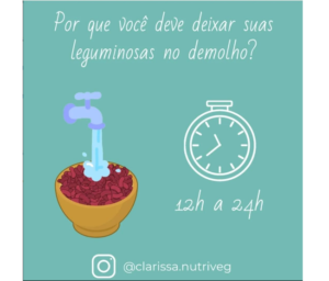 por que voce deve deixar suas leguminosas no demolho