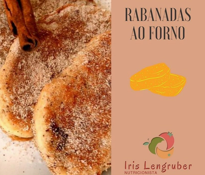 rabanadas ao forno