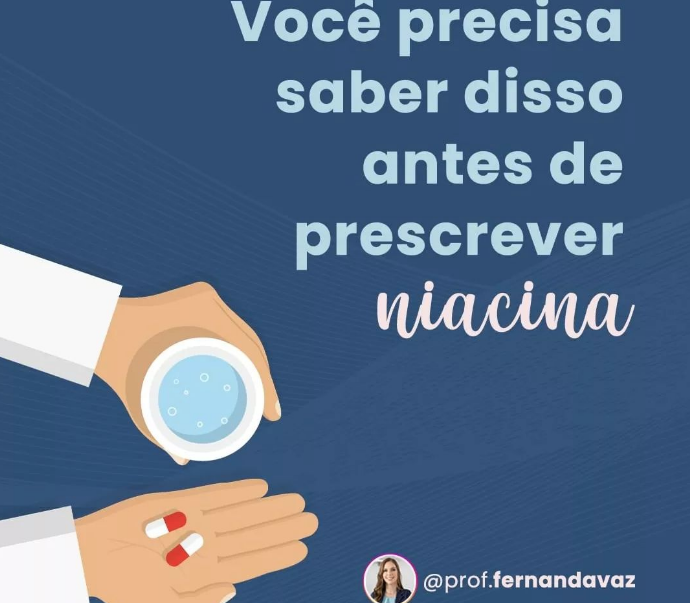 Saiba disso antes de Prescrever Niacina