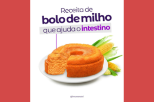 bolo de milho que ajuda o intestino