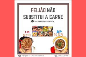 Feijão não Substitui a Carne