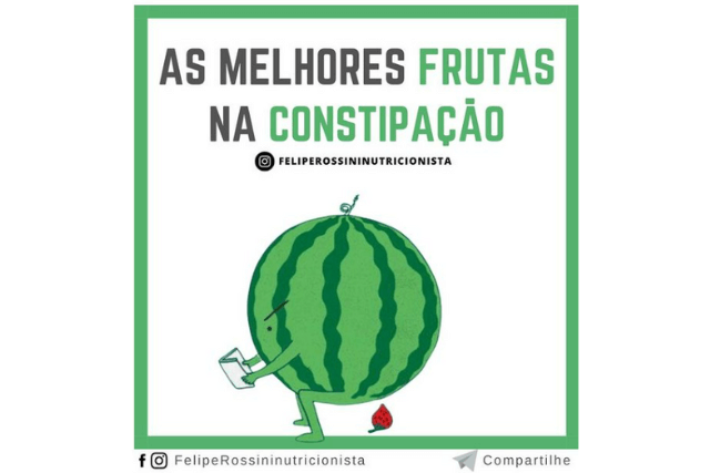 As Melhores Frutas na Constipação