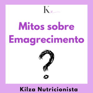 Mitos sobre Emagrecimeto