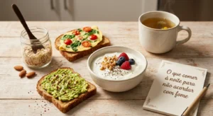 O Que Comer à Noite Para Não Acordar com Fome 10 opções