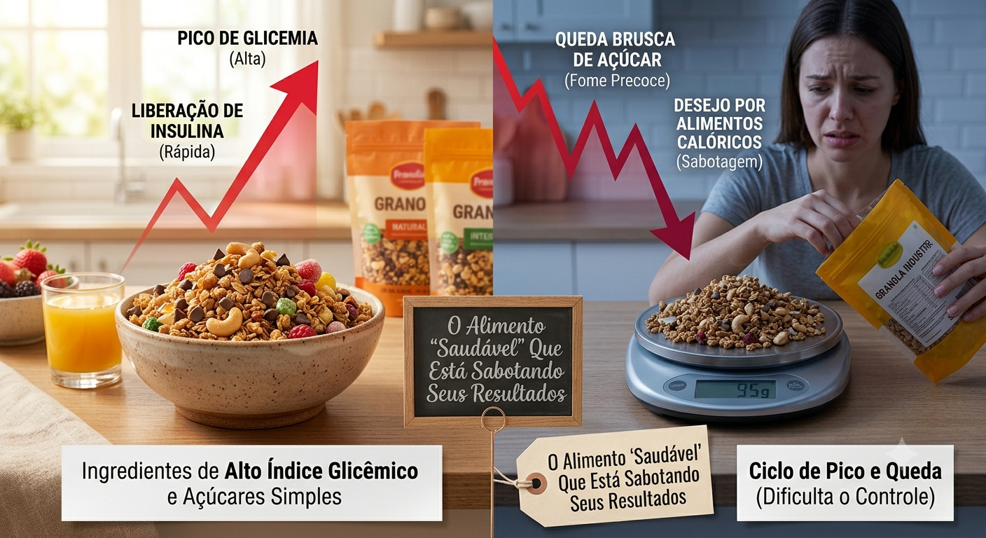 Picos de glicemia e fome compensatoria