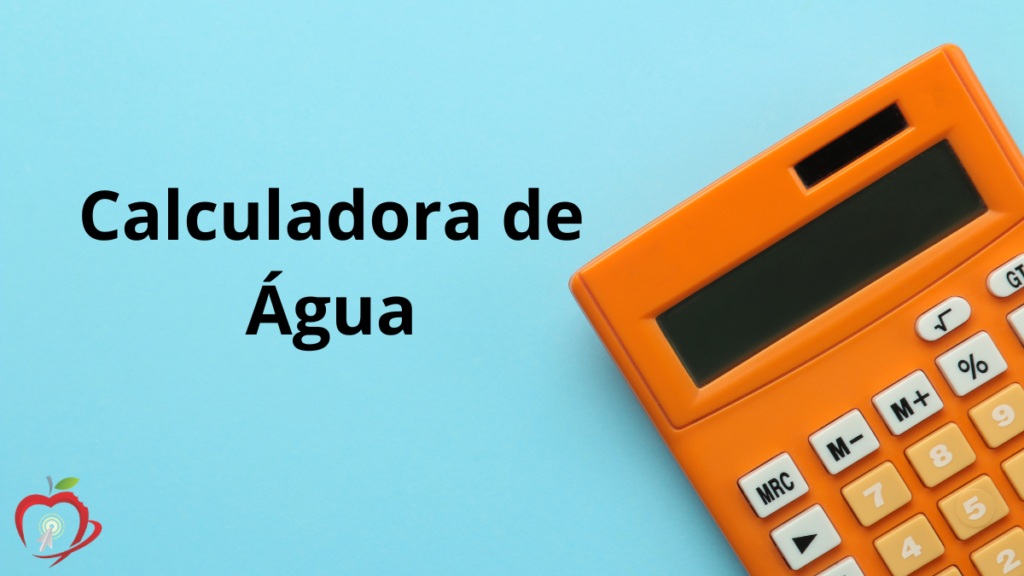 calculadora de água